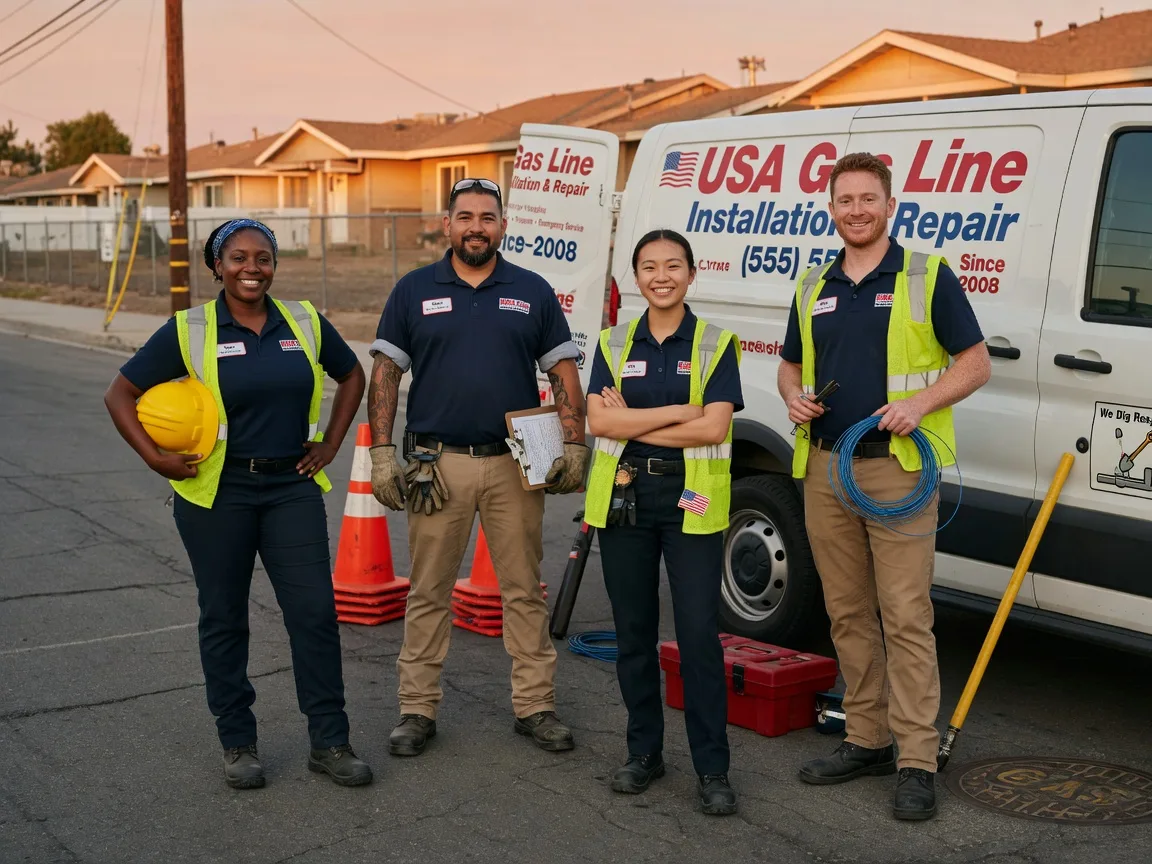 Gas Line Installation company in Delight, AR